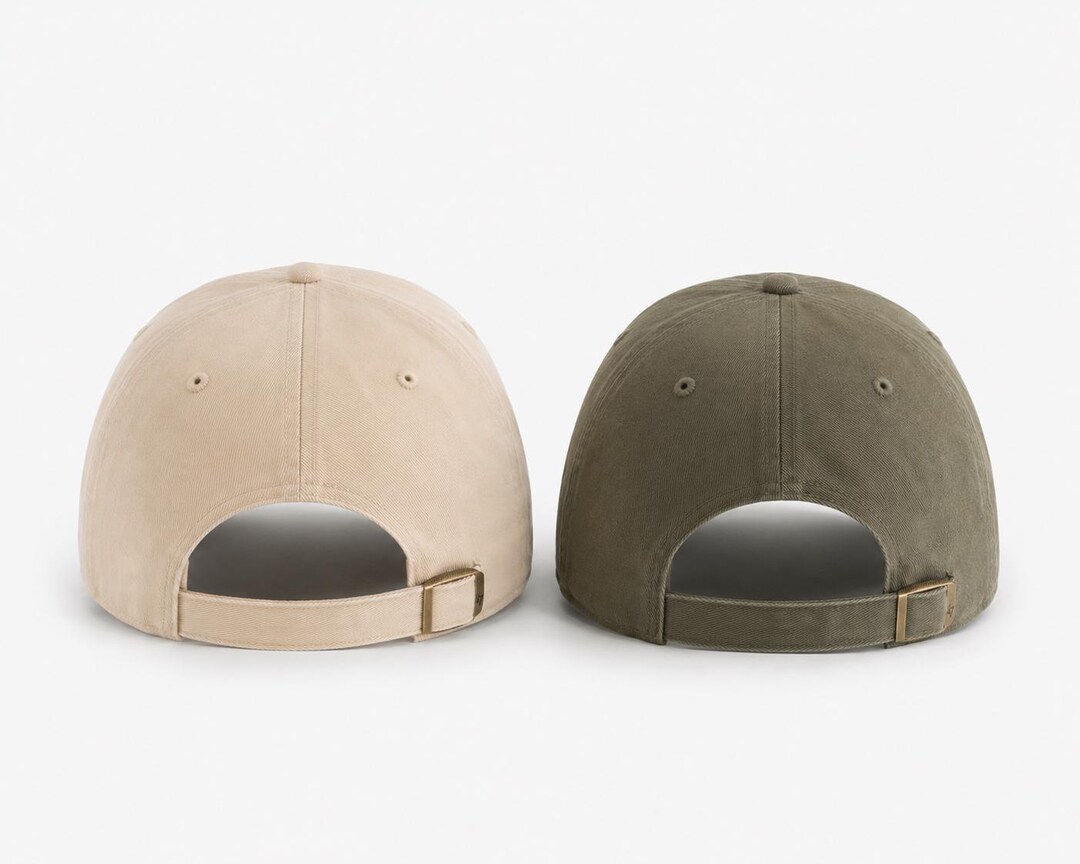 Analog Script Cap — back view strapback